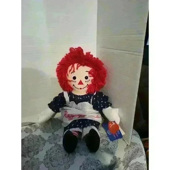 Raggedy Ann 85th Birthday Edition Soft Rag Plush Doll by Applause 17” - Picture 10 of 10